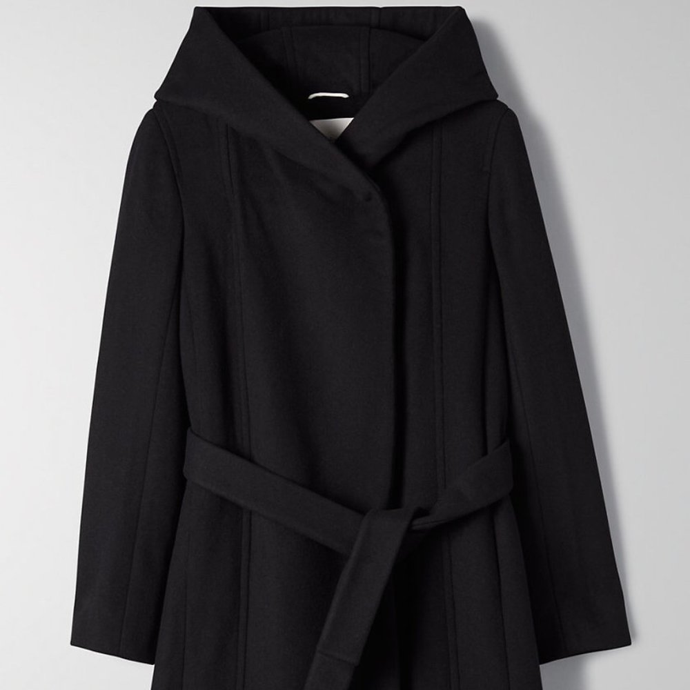 aritzia wilfred wool coat montgomery